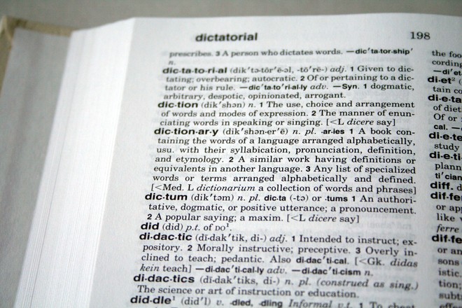 Het woordenboek: een offline schrijfhulpmiddel